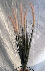 31.5 inch Cattail PVC Bush x5 Silk Plants Canada