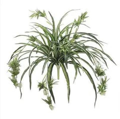 34 inch Artificial Silk Spider Plant Trailing with Baby Spiders-Silk Plants Canada