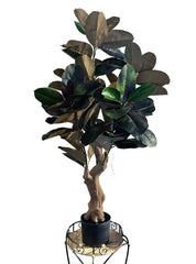 45 inch Artificial Silk Rubber Tree Silk Plants Canada.