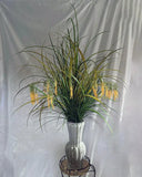 50 inch Assorted Grass Arrangement in Polyresin Vase