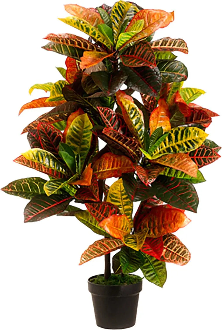 3 Foot Artificial Silk Croton Silk Plant Silk Plants Canada