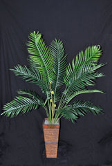 65 inch Artificial Silk Paradise Palm Tree in Deco Container Silk Plants Canada